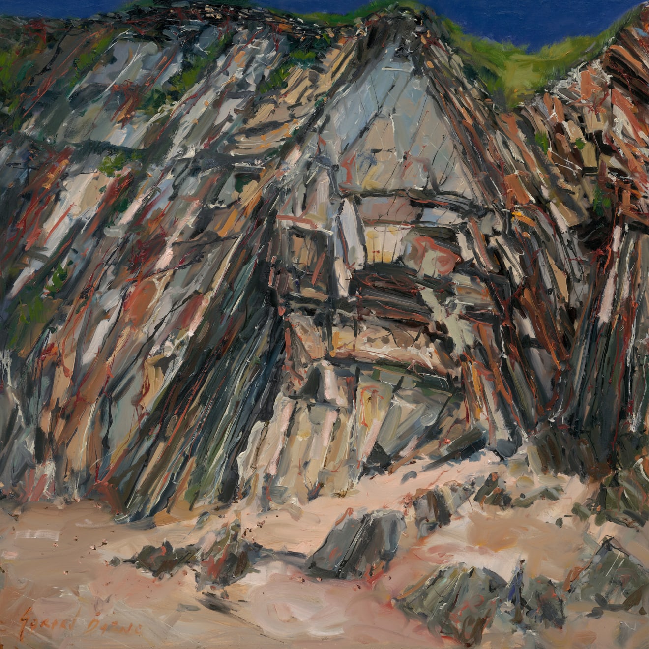 Gerard-Byrne-The-Abstract-Truth-To-The-Sea-Exhibition-Greenlane-Gallery-Dingle-Kerry-contemporary-irish-impressionism