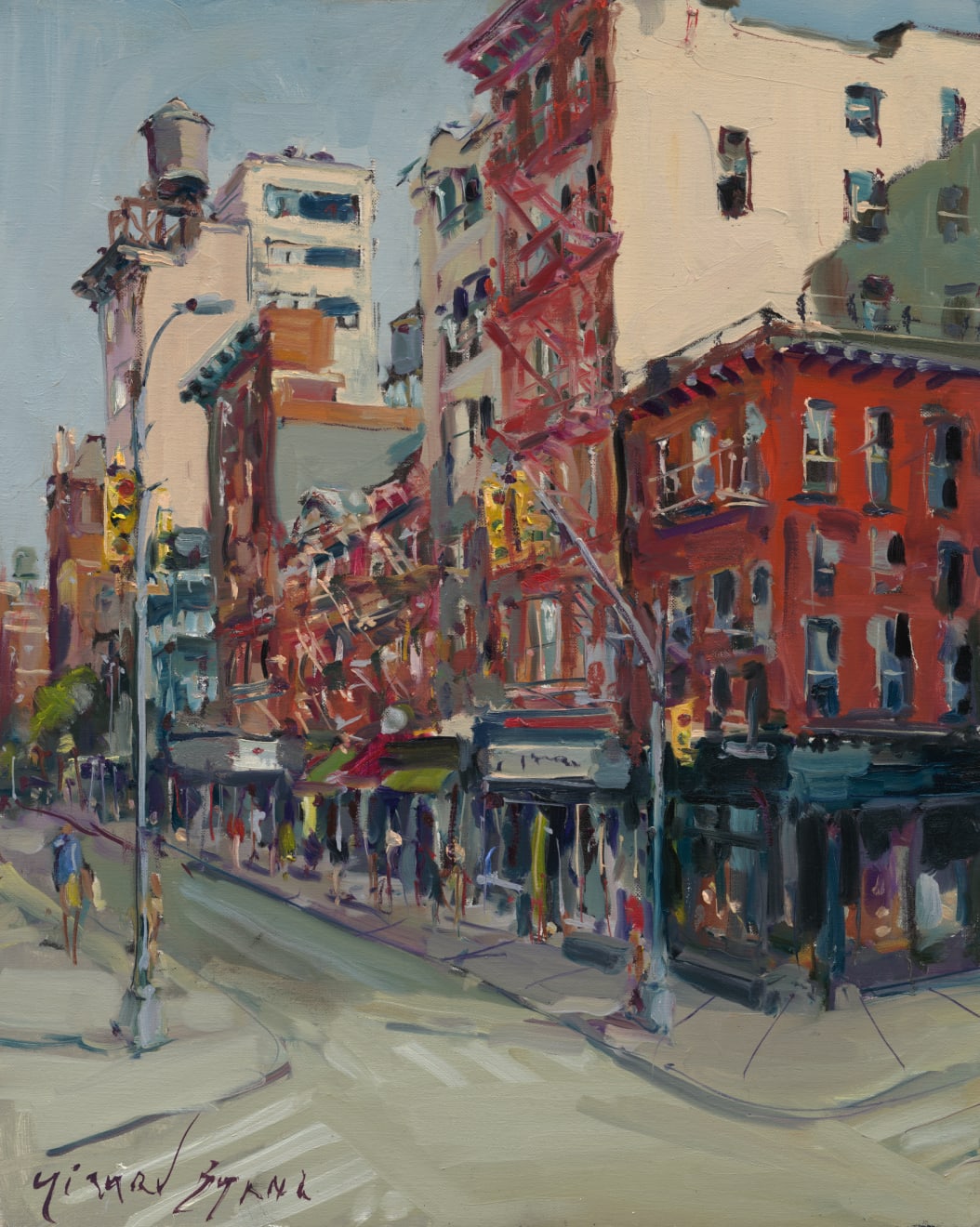 Gerard_Byrne_plein_air_painting_contemporary_irish_art_HFAF2025_NewYork