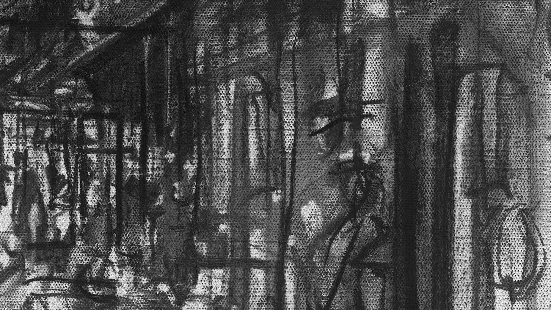 Gerard_Byrne_Bloomsday_Rehearsal_Glasthule_modern_impressionism_fine_art_gallery_Dublin_Ireland_drawing_detail