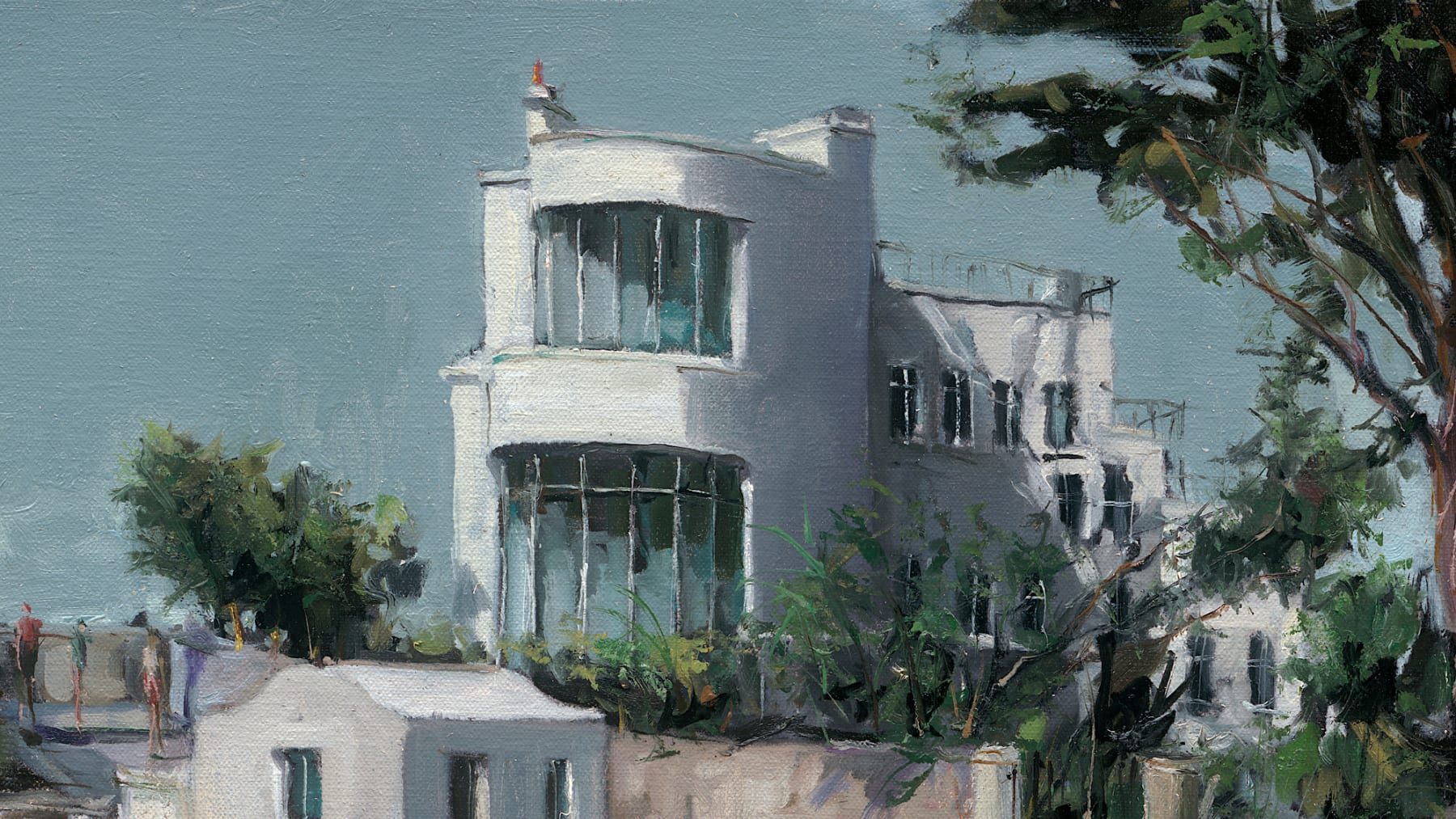 Gerard_Byrne_Caribbean_Dreams_Sandycove_contemporary_impressionism_painting_detail