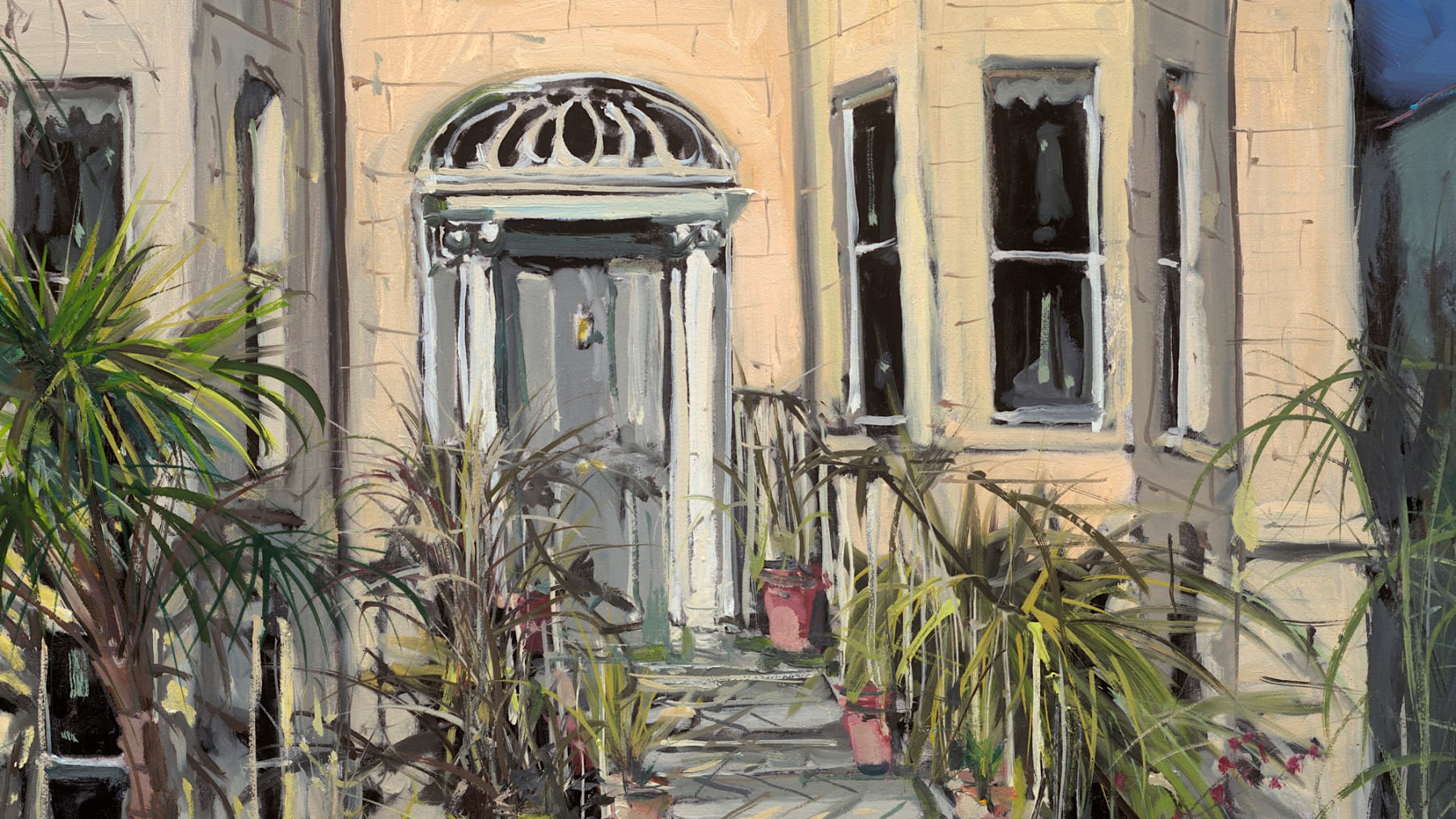 Gerard-Byrne-Stacks-of-Charm-Irish-Modern-Impressionist-art-gallery-Dublin-Ireland-painting-detail