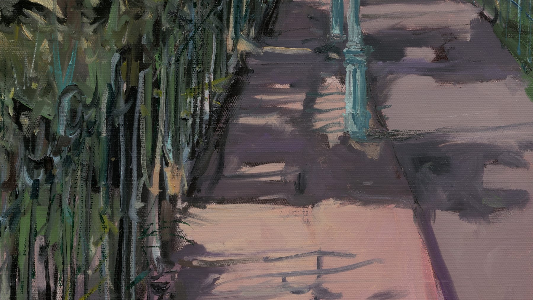 Gerard_Byrne_Shadows_Fall_Rostrevor_Terrace_Rathgar_painting_detail_modern_irish_impressionism_fine_art_gallery_Dublin_Ireland