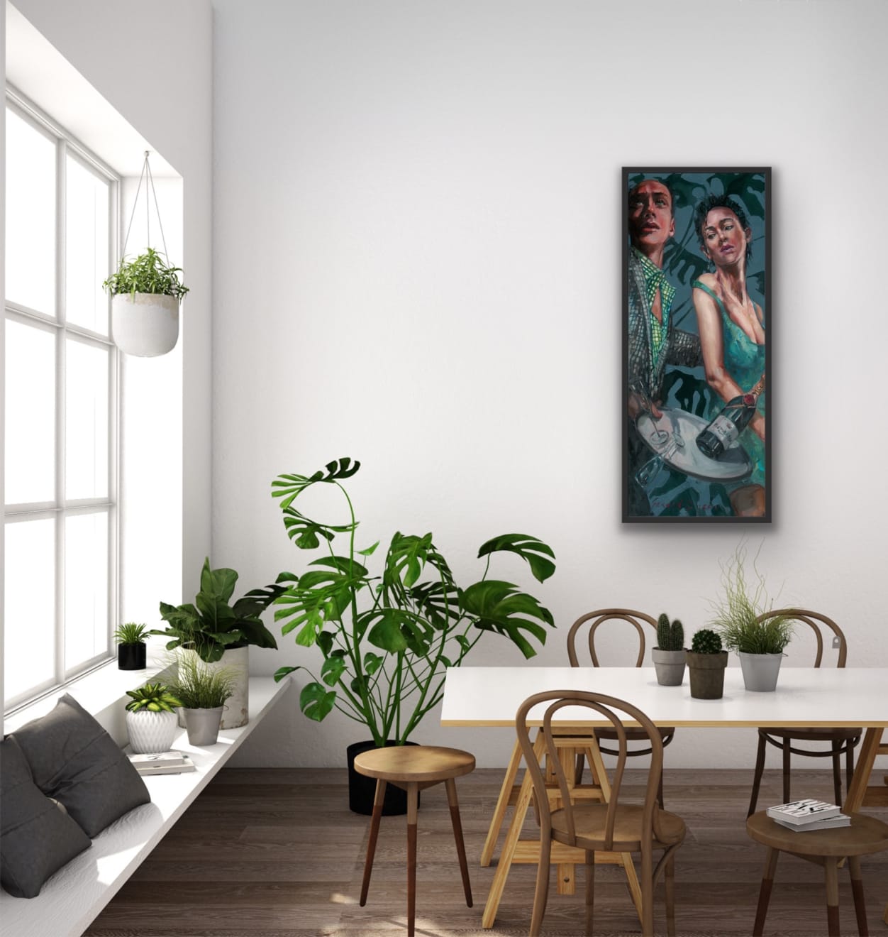 Gerard_Byrne_The_Thrill_is_Gone_contemporary_figurative_art_interior