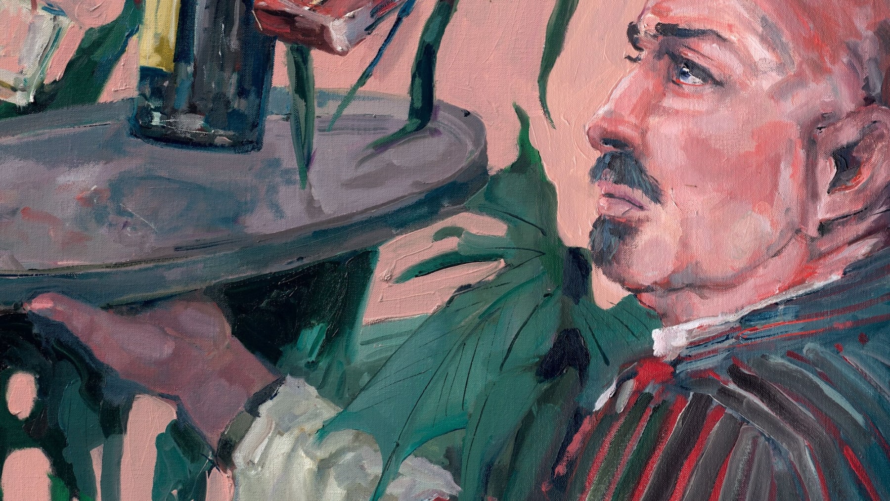 Gerard-Byrne-All-Or-Nothing-At-All-figurative-art-gallery-Dublin-Ireland-painting-detail