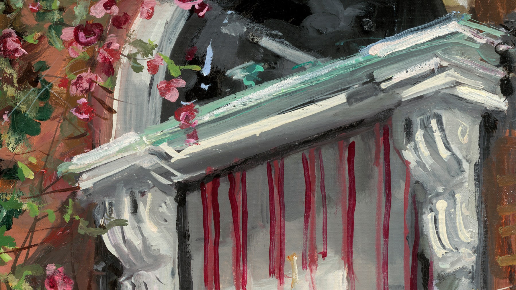 Gerard_Byrne_Serene_Setting_modern_irish_impressionism_painting_detail