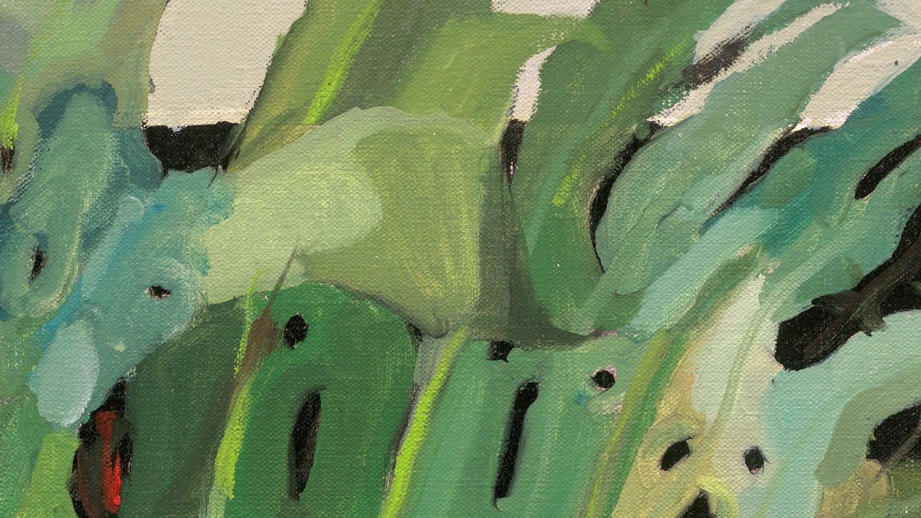 Gerard-Byrne-Window-to-Wilderness-Irish-modern-Impressionism-art-gallery-Dublin-Ireland-painting-detail