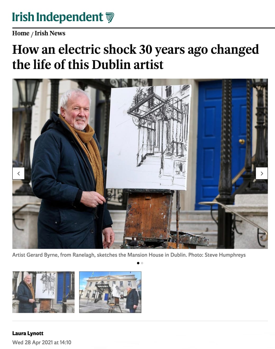 Gerard_Byrne_artist_Mansion_House_Dublin_Irish_Independent_phot_Steve_Humphreys