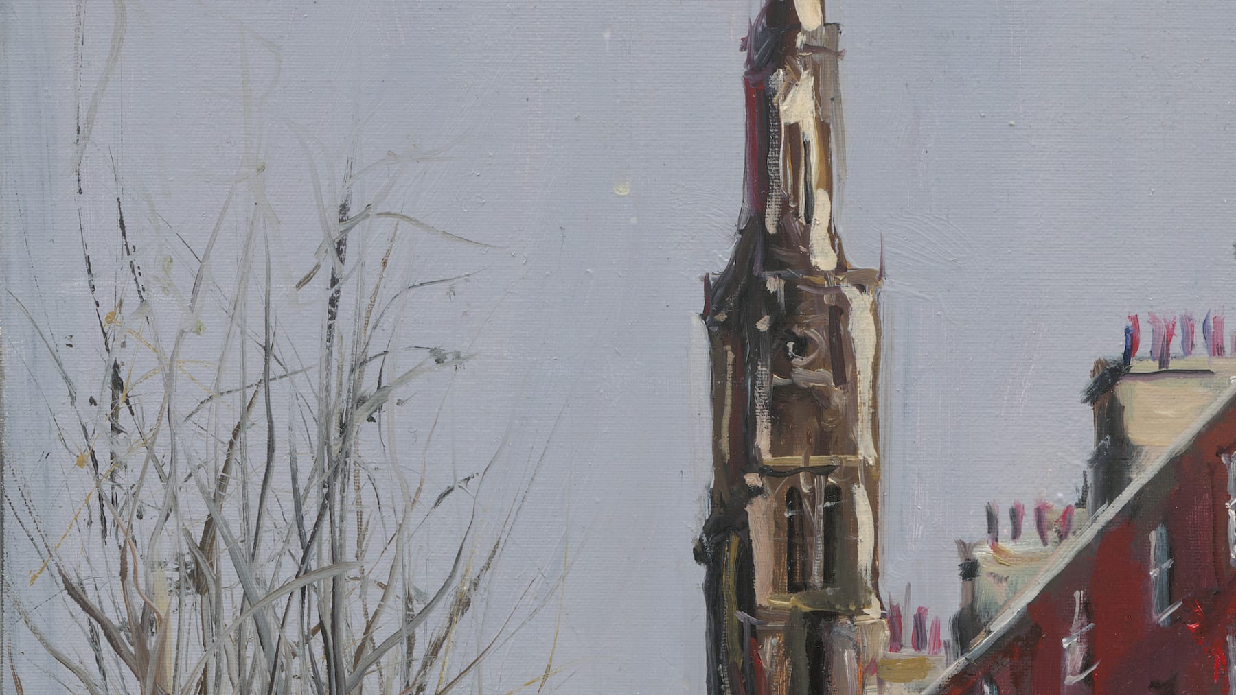 Gerard_Byrne_Isolation_contemporary_impressionism_painting_detail
