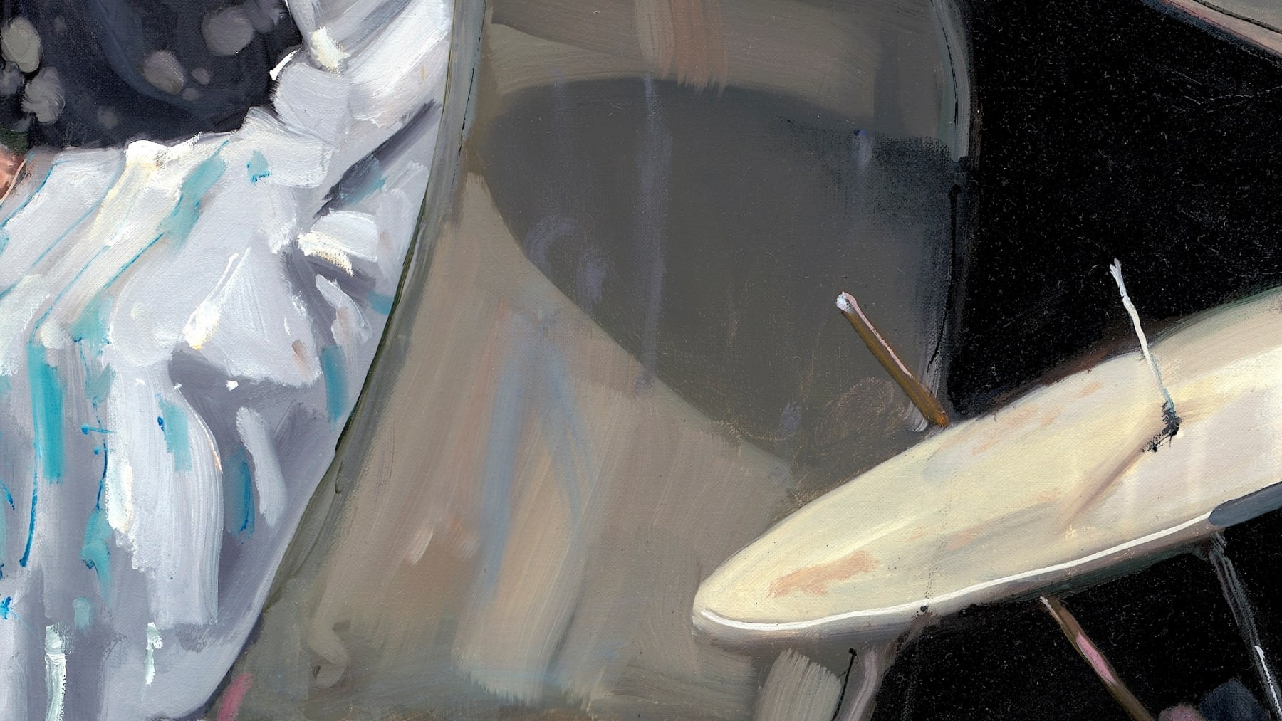 Gerard_Byrne_Jazz_On_the_Rocks_SPACS_Art_New_York_City_painting_detail