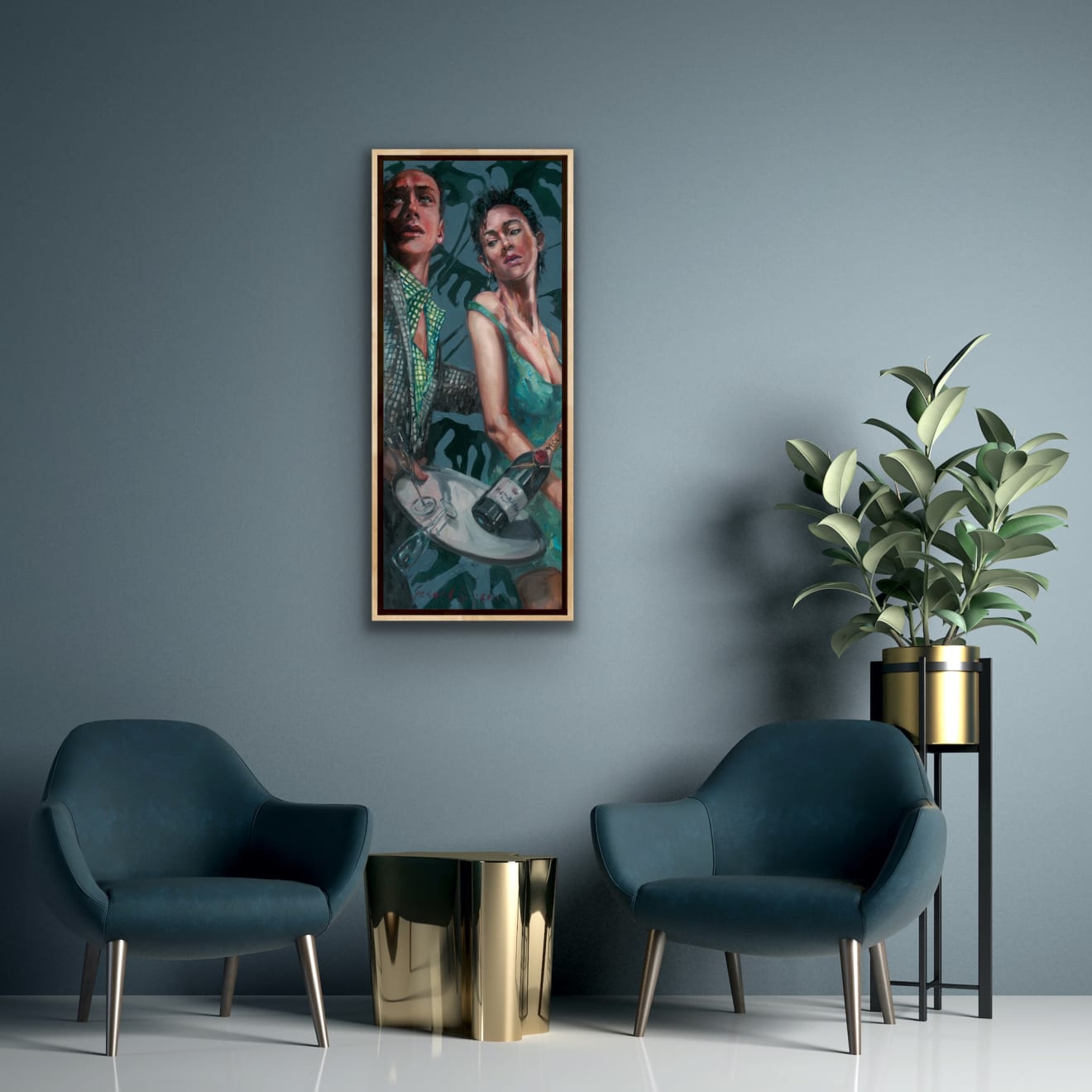 Gerard_Byrne_The_Thrill_is_Gone_contemporary_figurative_art_interior