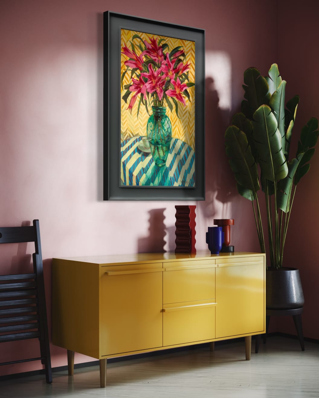 Gerard-Byrne-Stargazer-Lilies-contemporary-art-gallery-Dublin-Ireland-interior-design