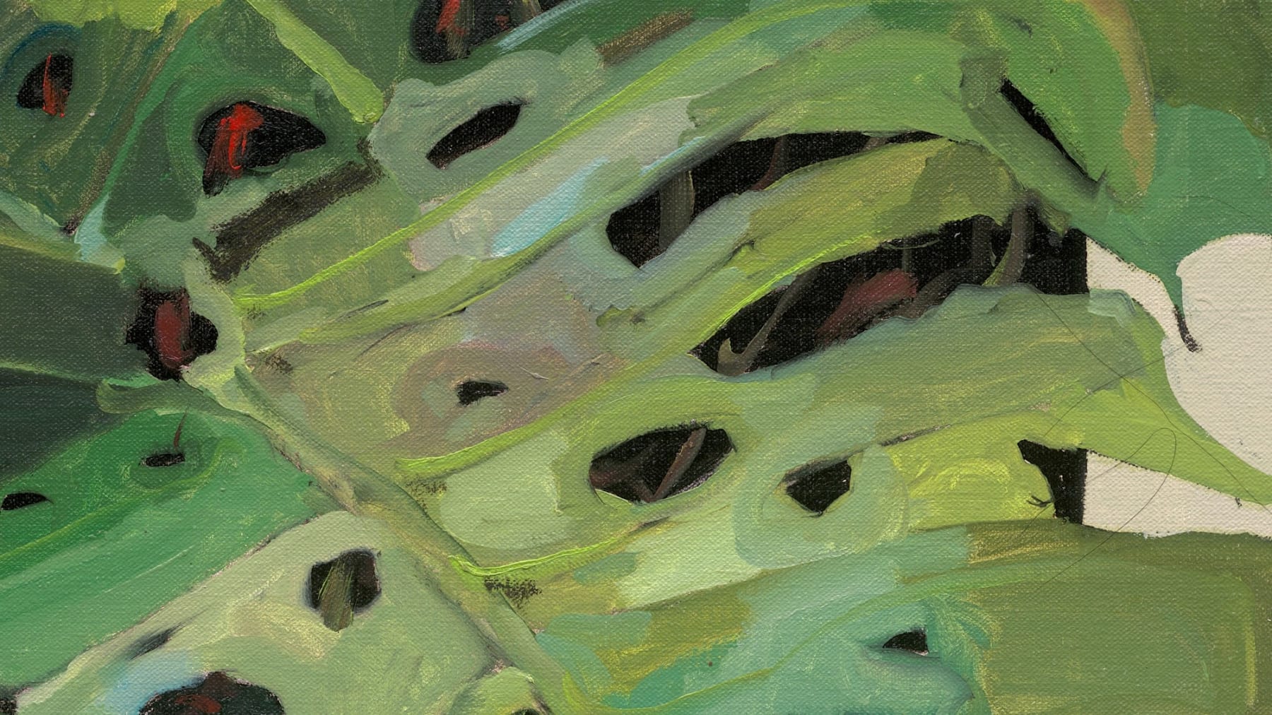 Gerard-Byrne-Window-to-Wilderness-Irish-modern-Impressionism-art-gallery-Dublin-Ireland-painting-detail