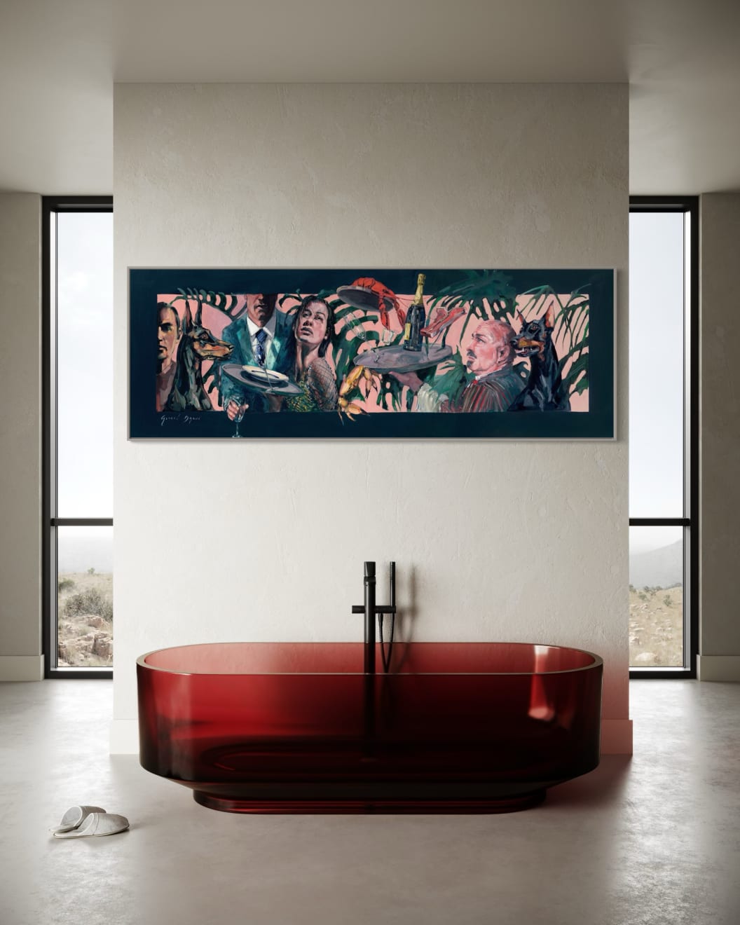 Gerard-Byrne-All-Or-Nothing-At-All-figurative-art-gallery-Dublin-interior-decor
