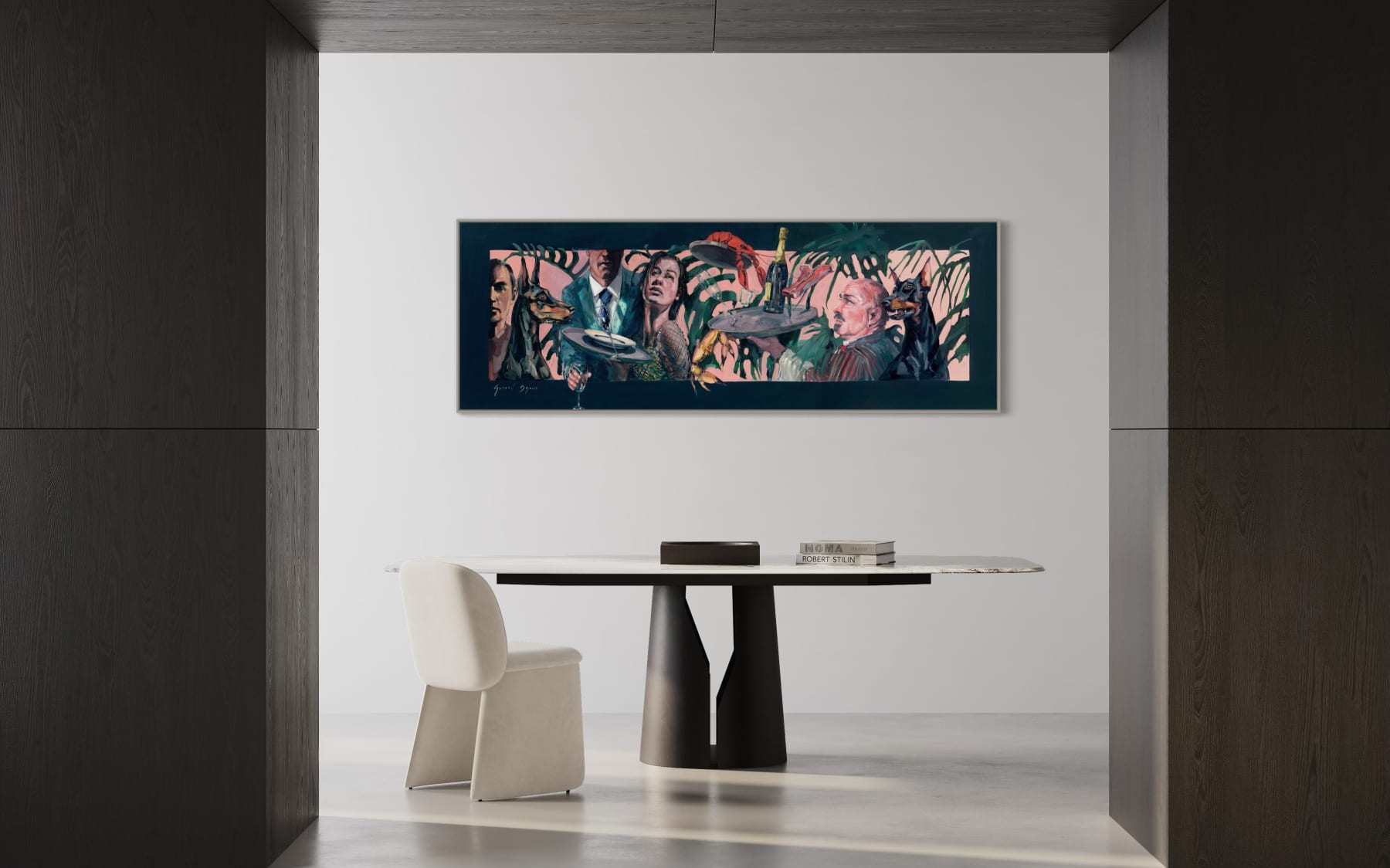 Gerard-Byrne-All-Or-Nothing-At-All-figurative-art-gallery-Dublin-interior-decor