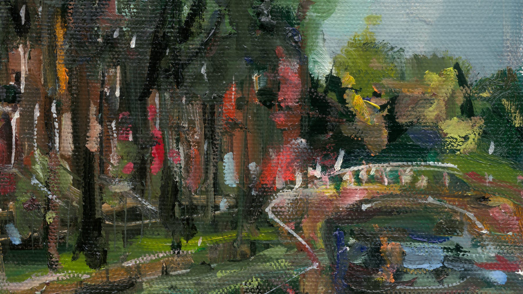 Gerard_Byrne_All_Stood_Still_painting_detail_modern_irish_impressionism_fine_art_gallery_Dublin_Ireland