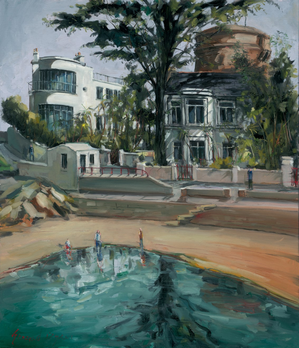 Gerard_Byrne_Caribbean_Dreams_Sandycove_III_contemporary_impressionism_fine_art_gallery_Dublin_Ireland