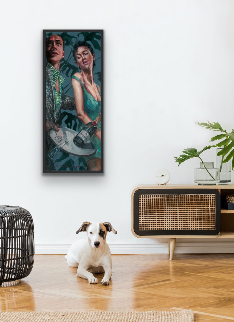 Gerard_Byrne_The_Thrill_is_Gone_contemporary_figurative_art_interior