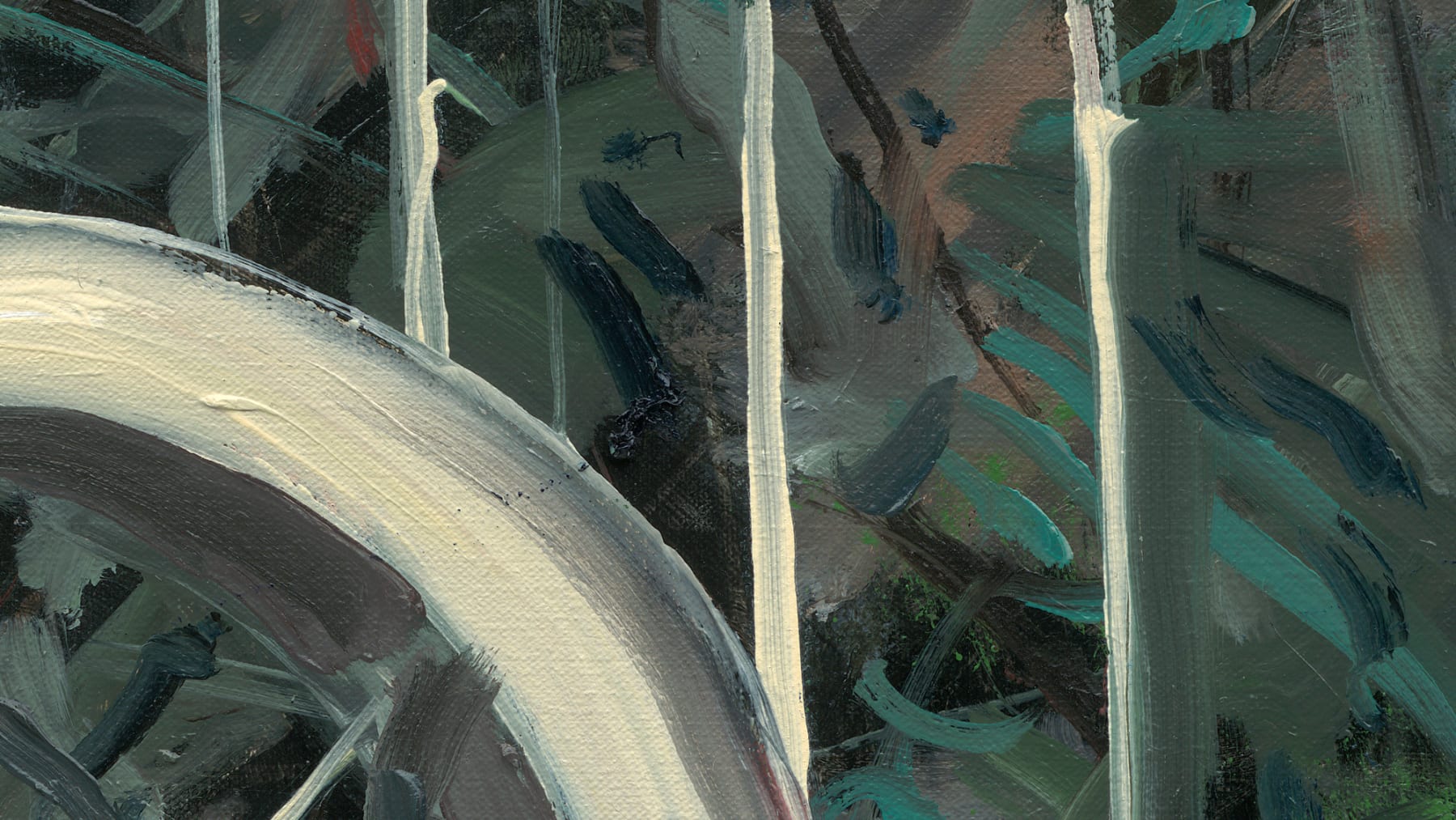 Gerard_Byrne_Closed_For_Now_modern_irish_impressionism_painting_detail