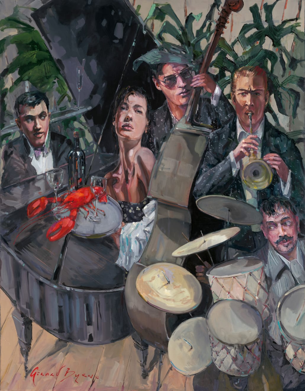 Gerard_Byrne_plein_air_painting_contemporary_irish_art_HFAF2025_NewYork