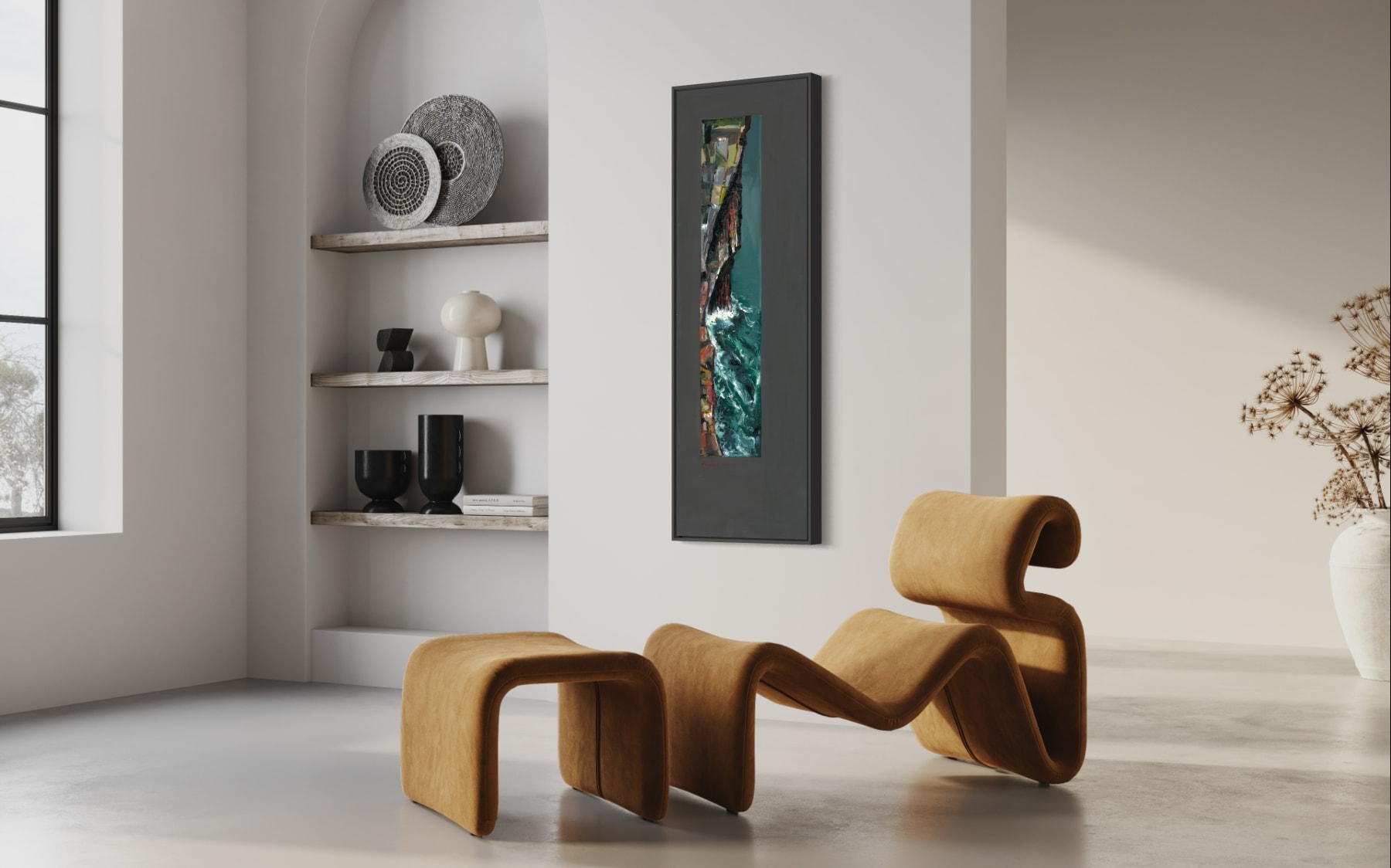 Gerard_Byrne_Sea_Impressions_II_figurative_irish_artist_fine_art_gallery_Dublin_interior_decor