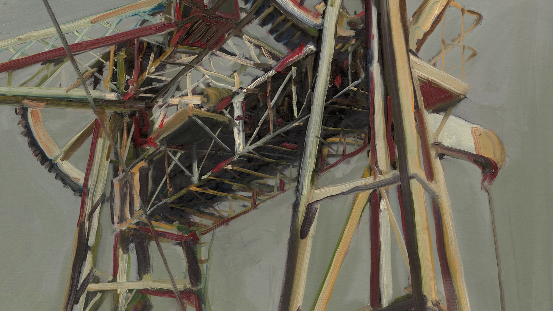 Gerard_Byrne_Sheriff_Street_Lifting_Bridge_contemporary_impressionism_irish_art_painting_detail