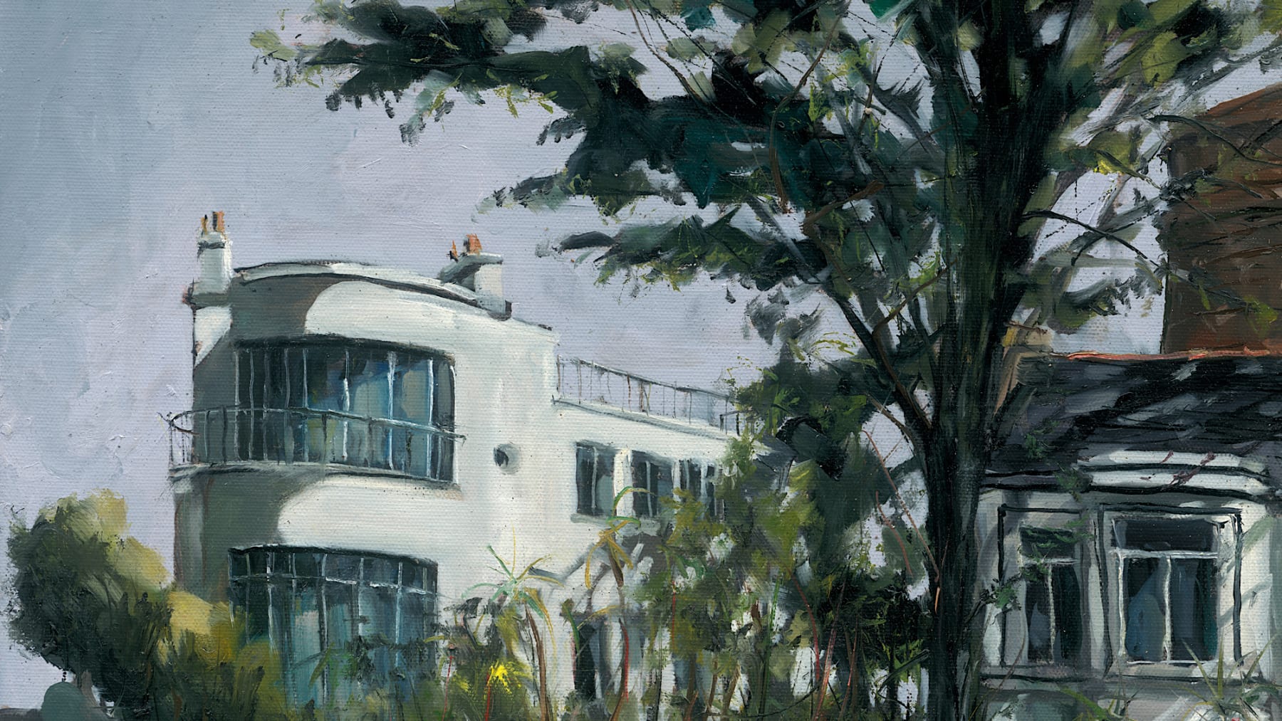 Gerard_Byrne_Caribbean_Dreams_Sandycove_III_painting_detail_contemporary_impressionism_fine_art_gallery_Dublin_Ireland