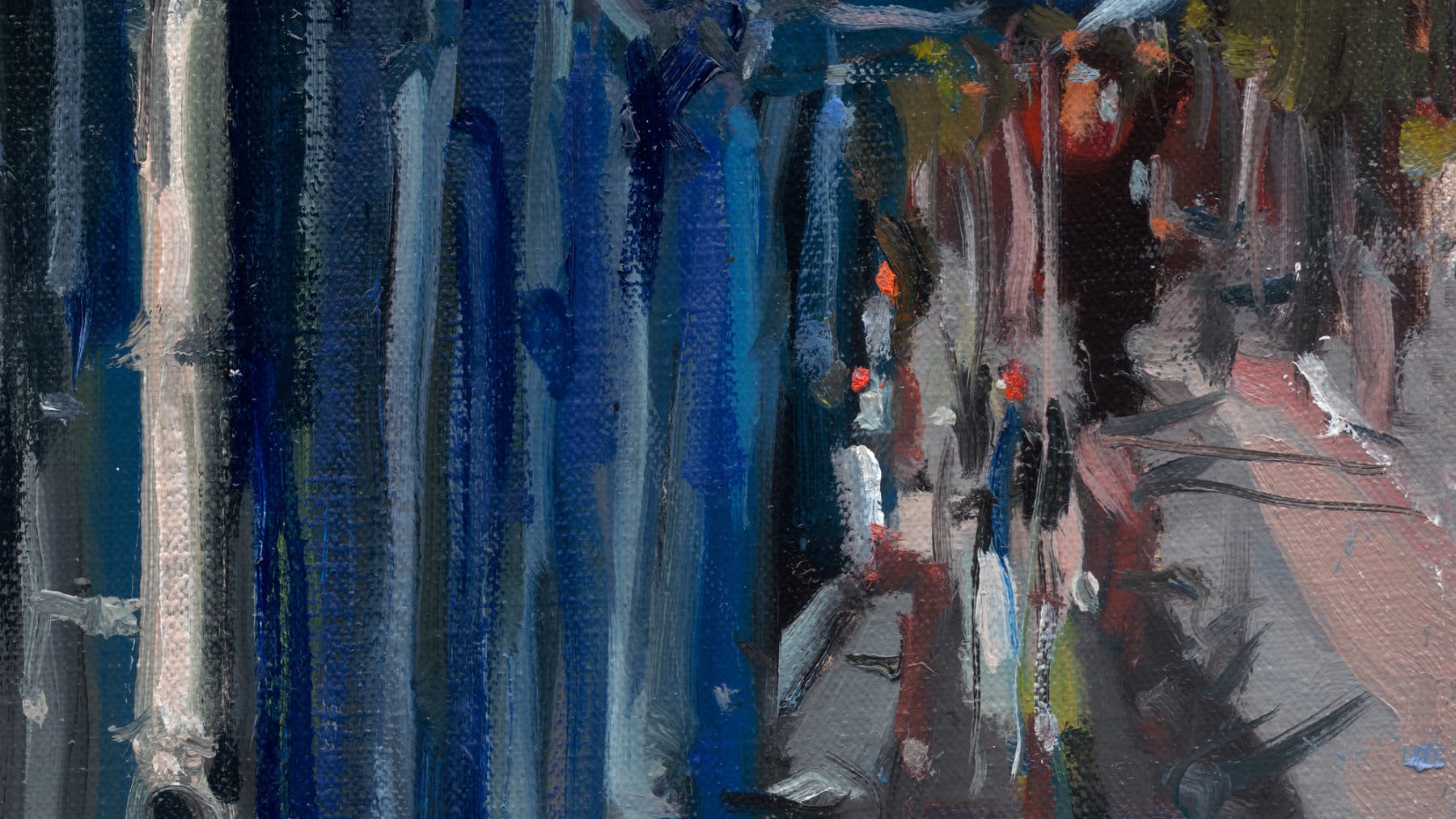 Gerard_Byrne_The_Door_to_the_Unknown_Locks_Restaurant_Portobello_modern_irish_impressionism_art_gallery_Dublin_painting_detail