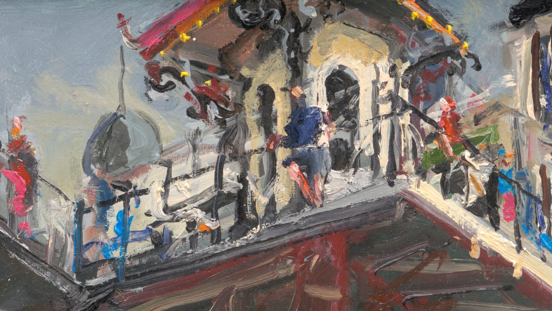 Gerard-Byrne-Licence-to-Thrill-Brighton-Spirit-of-Place-exhibition-art-gallery-Dublin-painting-detail