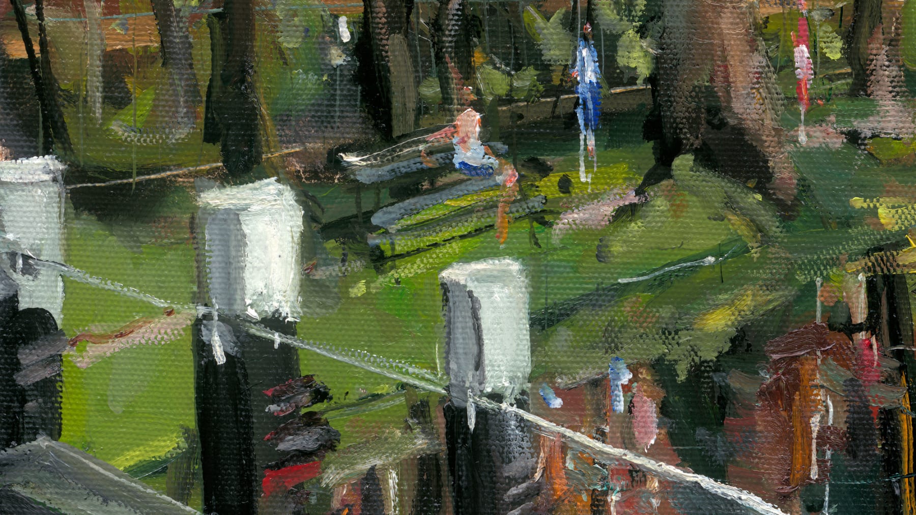 Gerard_Byrne_All_Stood_Still_painting_detail_modern_irish_impressionism_fine_art_gallery_Dublin_Ireland