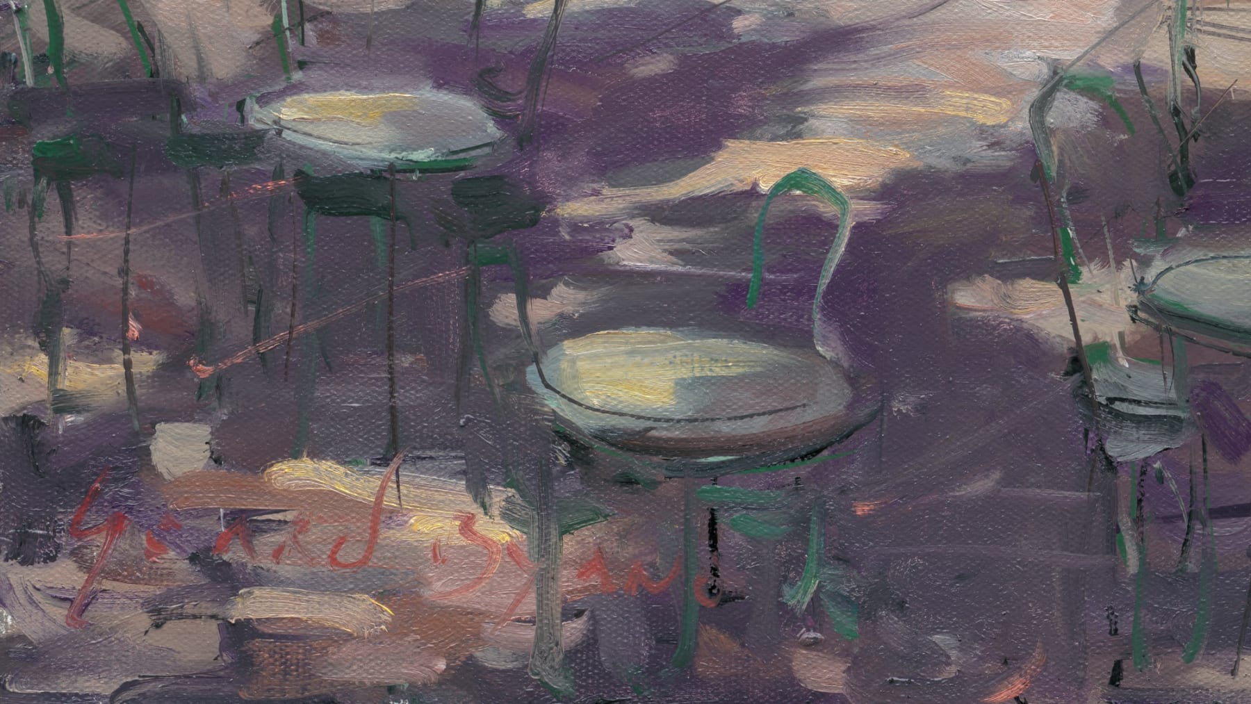 Gerard_Byrne_Leeson_Street_Kiosk_modern_irish_impressionism_art_gallery_Dublin_Ireland_artist_signature
