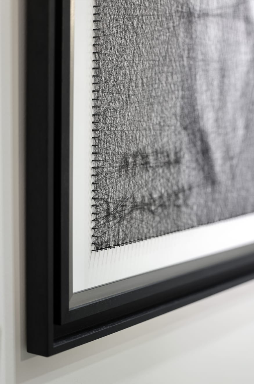 ATAJAN HEMRAYEV, Stallion, 111x111cm, 2025