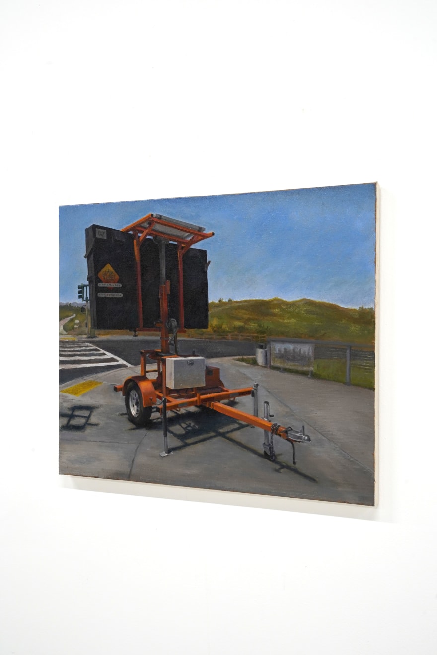 Patric O'Niell, Traffic Sign #1, 2023