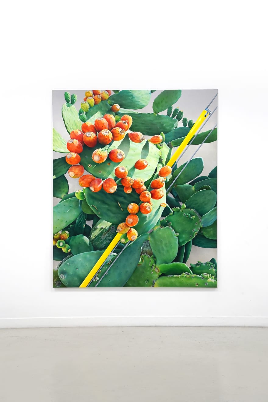 painting of a cactus