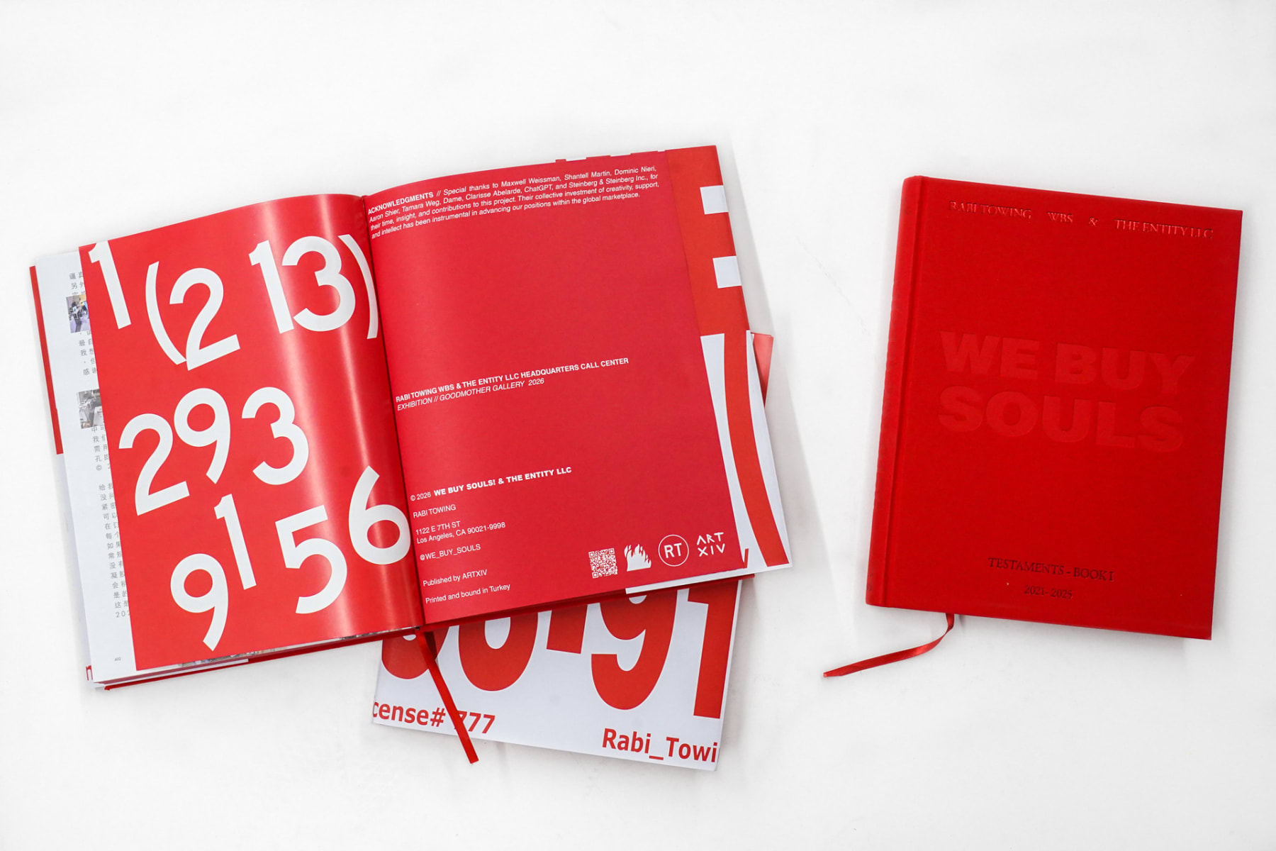 RABI (David Emanuel Mordechai Torres), WE BUY SOULS! Testaments - Book I, 2025