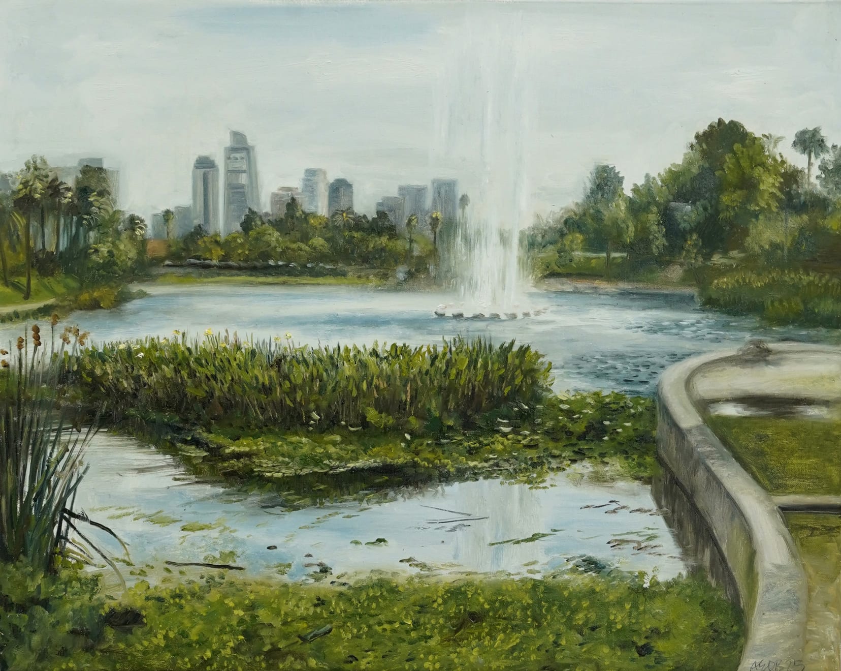Andrew Durgin-Barnes, Echo Park 1, 2025