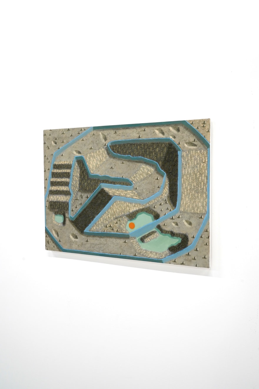 painting of a desert landscape