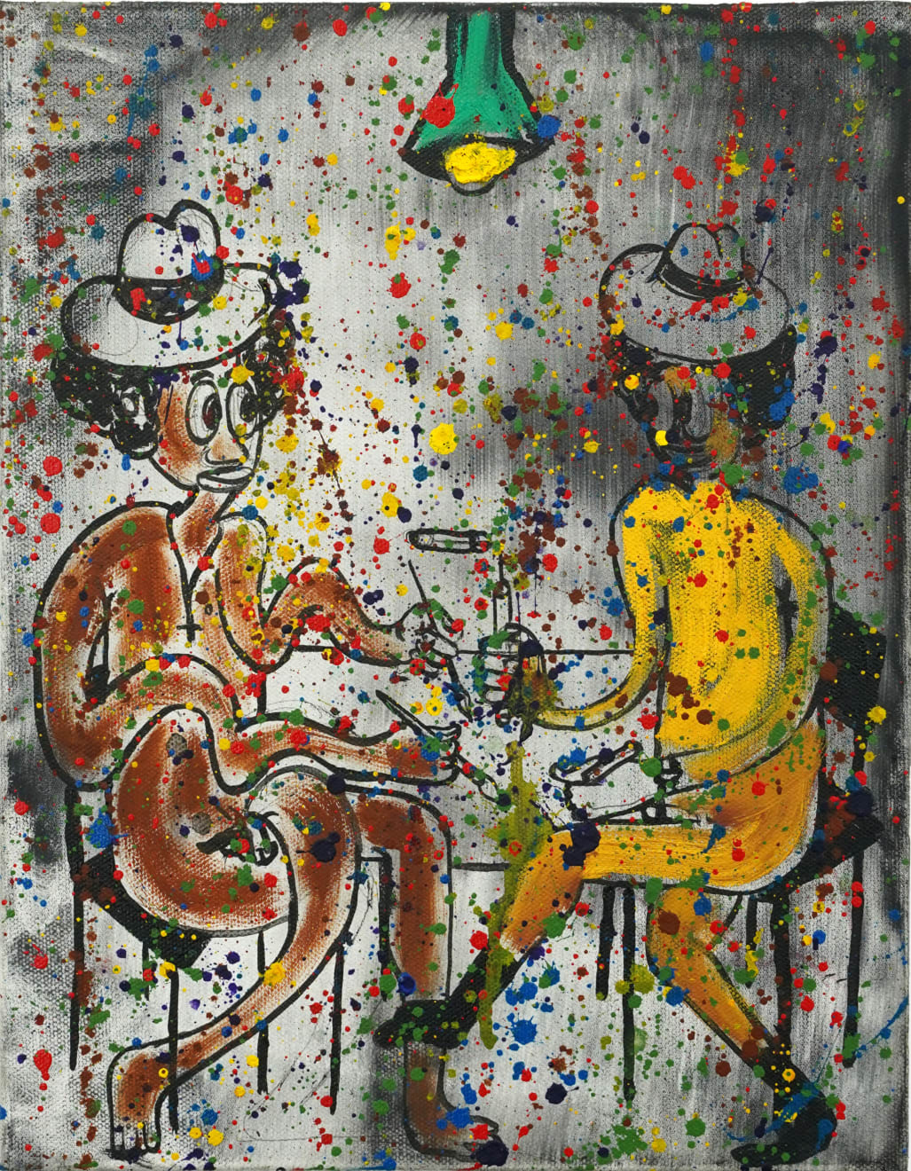 Devin Troy Stother, 2 niggas playing poker, 2025