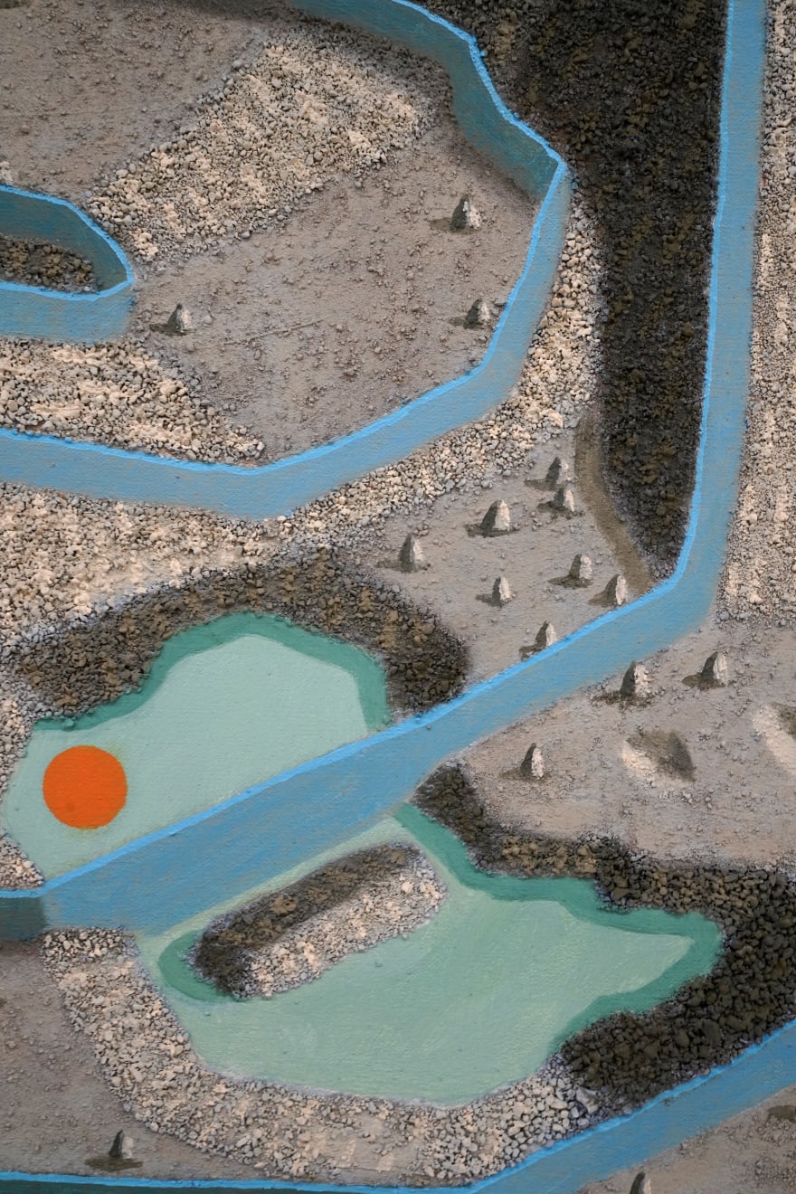 painting of a desert landscape
