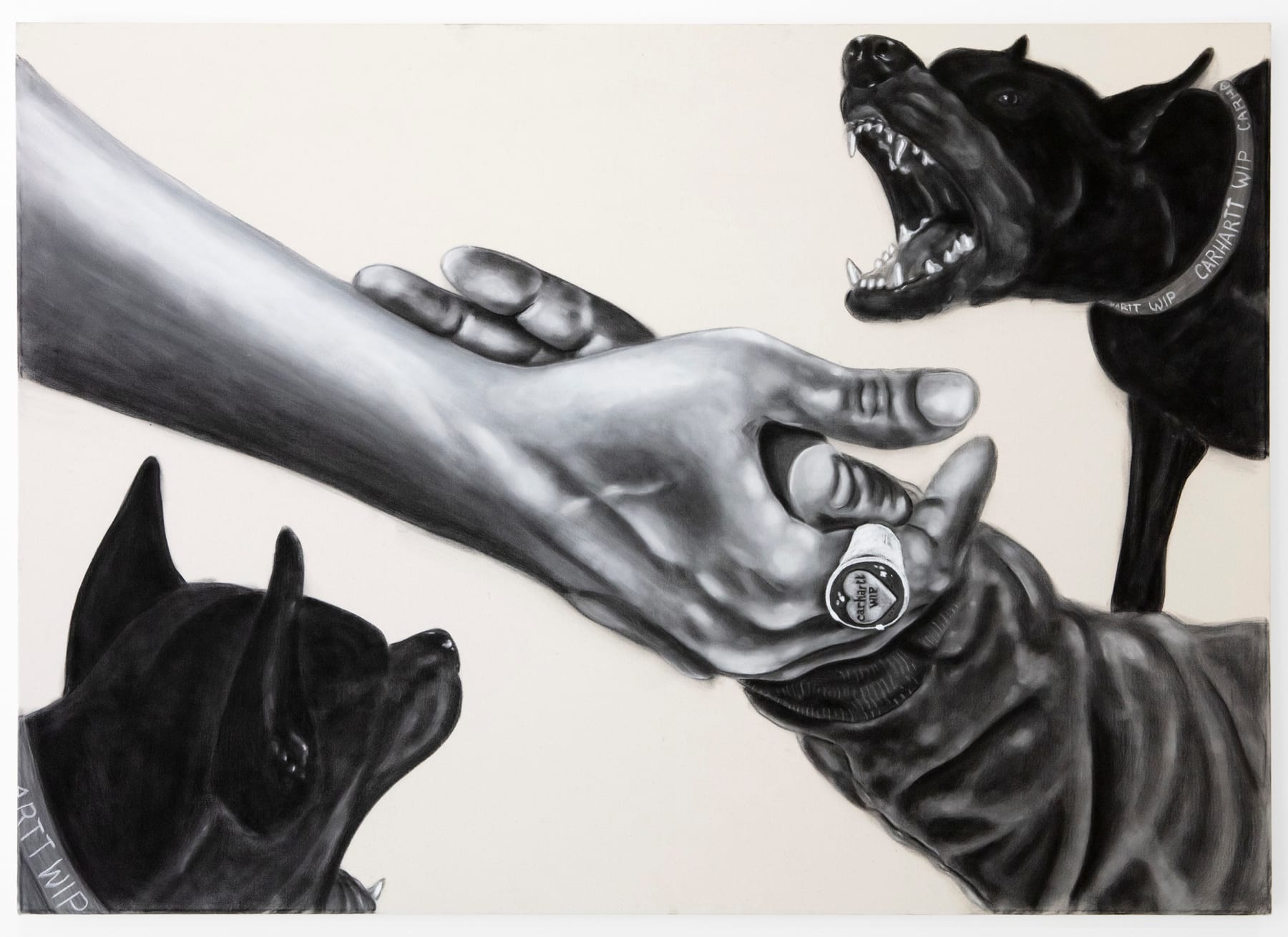 Esteban Samayoa, Two Dogs, 2023