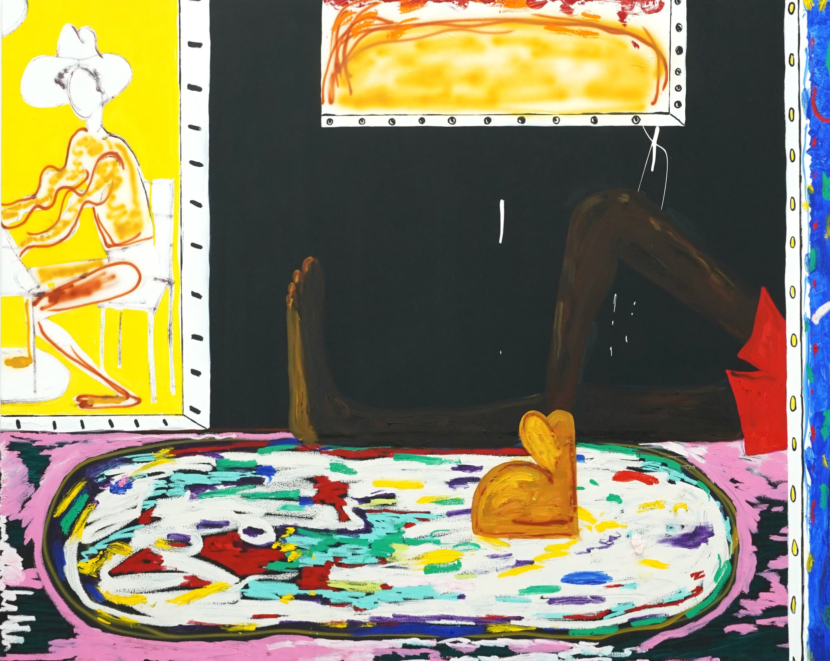 Devin Troy Stother, Tarantino with the feet, 2025