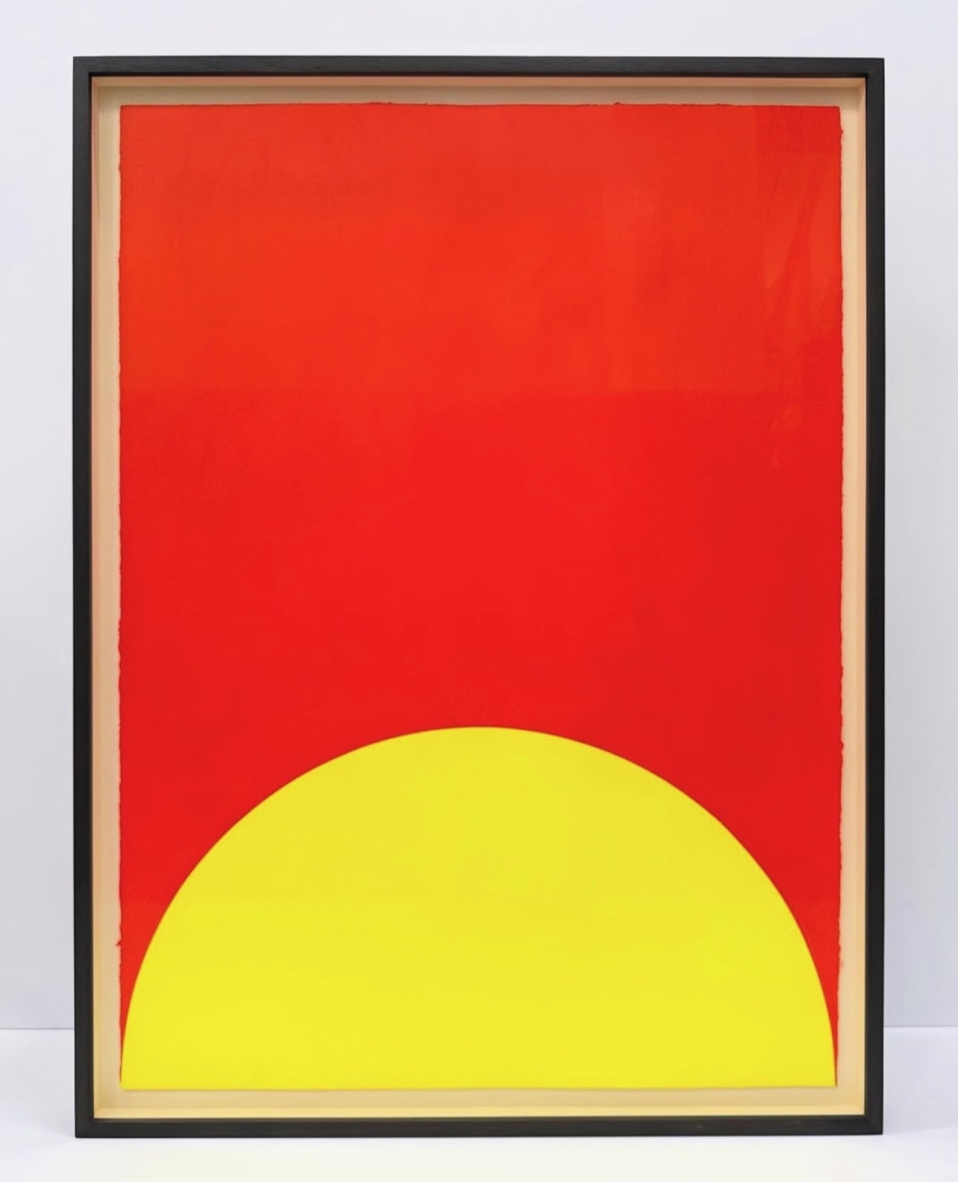 Chad Hasegawa, Orange and Yellow, 2025