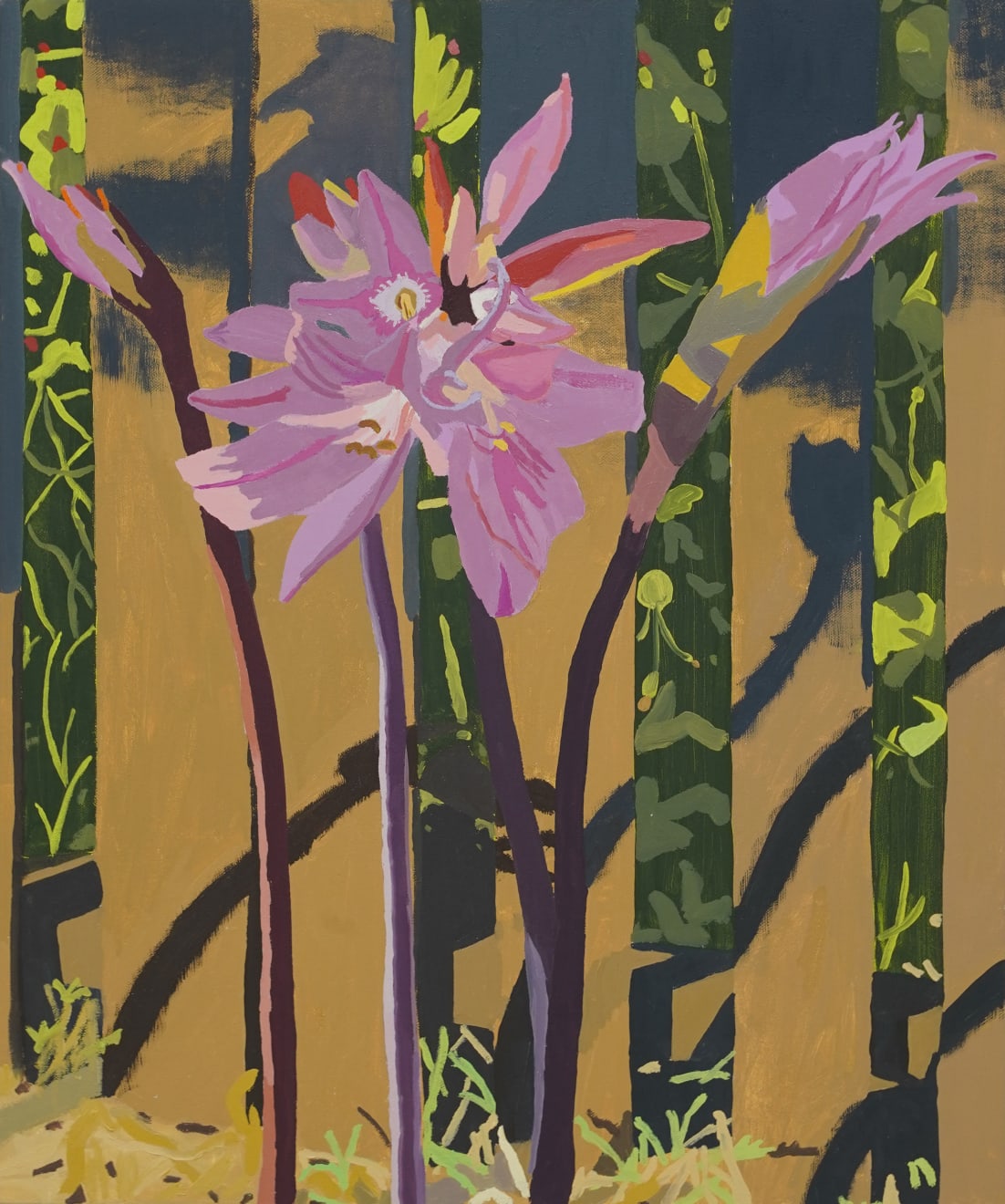 Lisa Rock, Naked Lady Flowers II, 2022