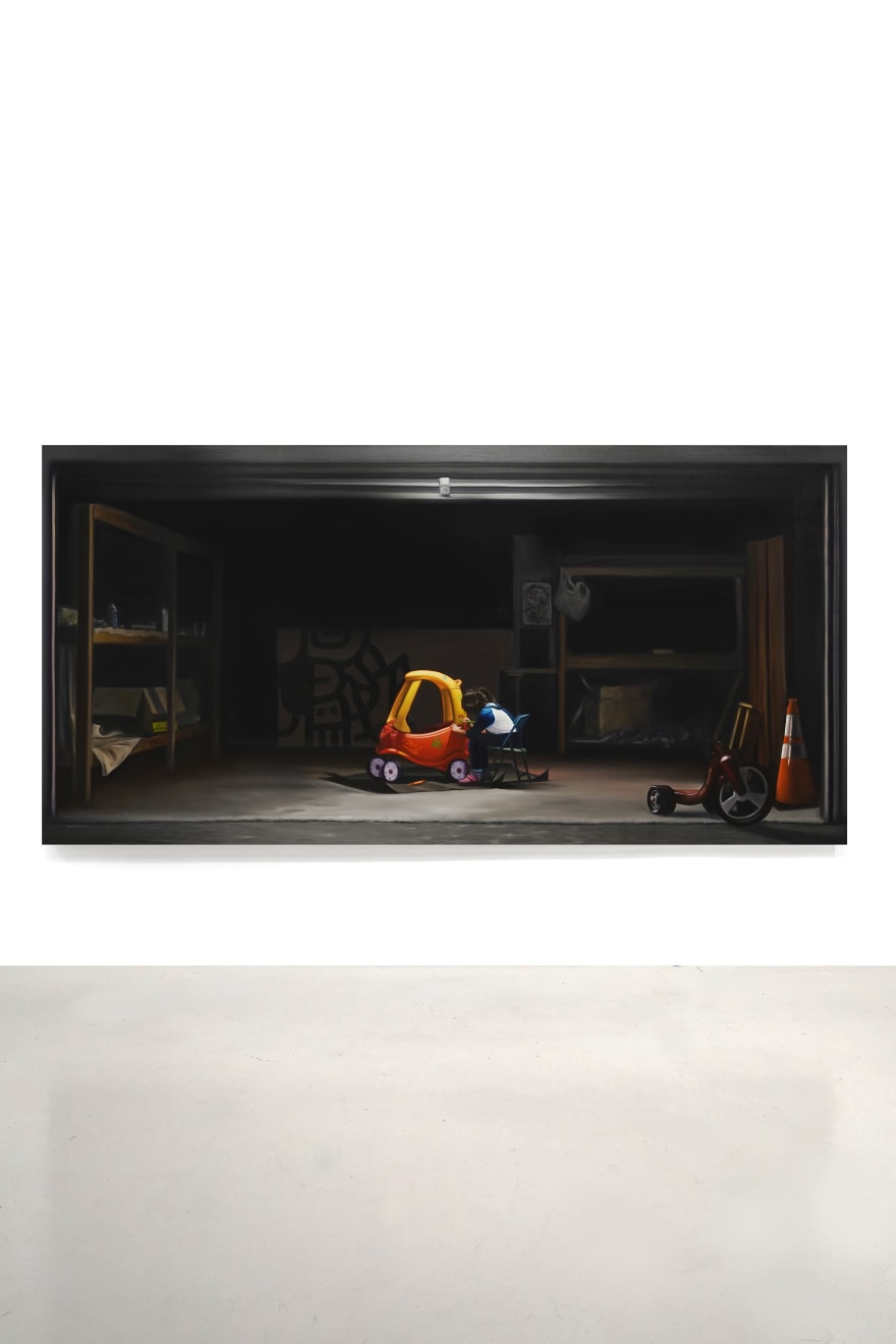 Daniel Antelo, Garage Paint, 2023