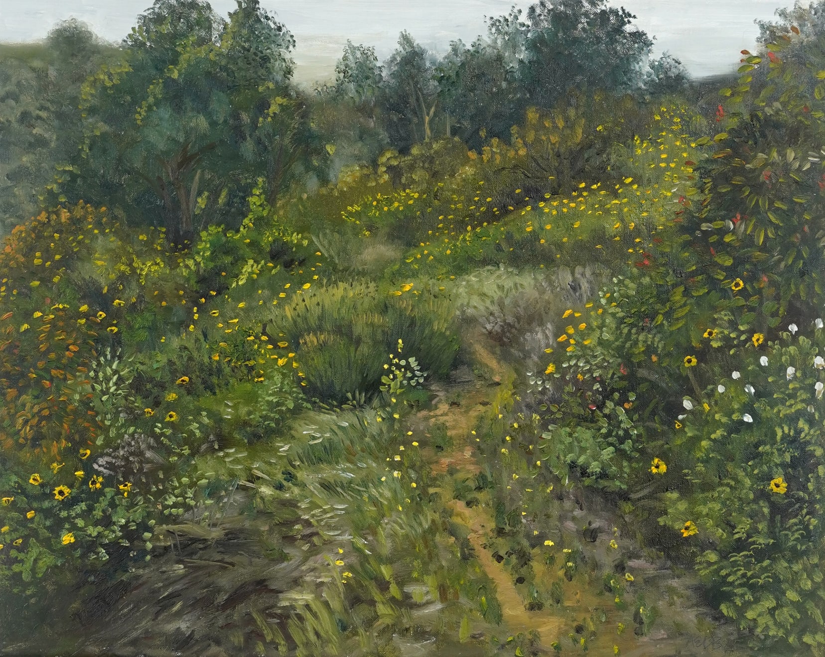 Andrew Durgin-Barnes, Griffith Park Near Amir's Garden, 2025