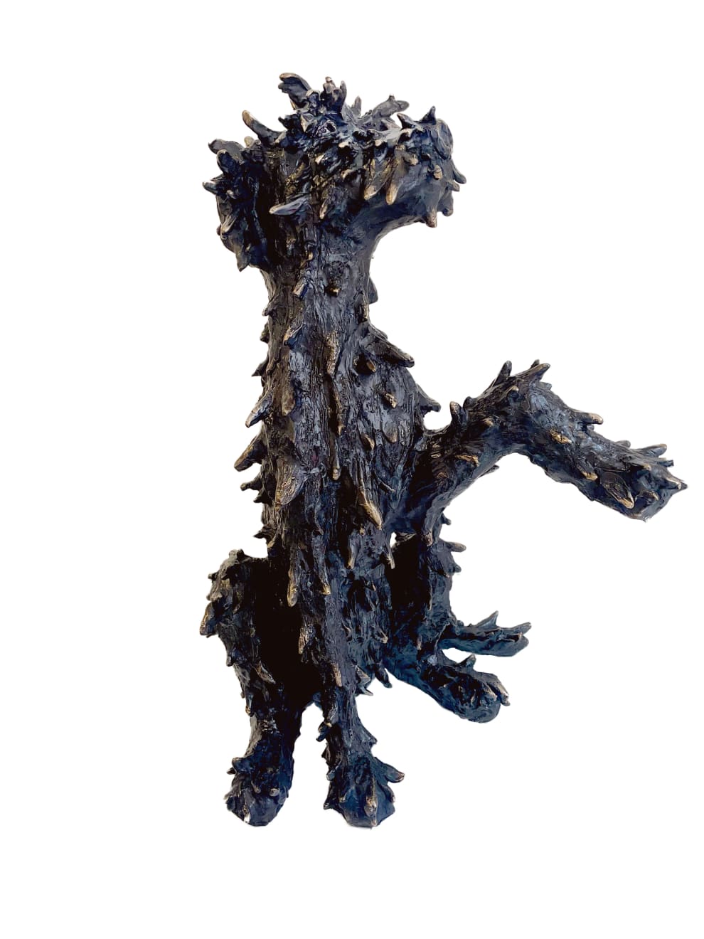 Patrick O'Reilly, Irish Wolfhound with Paw Up