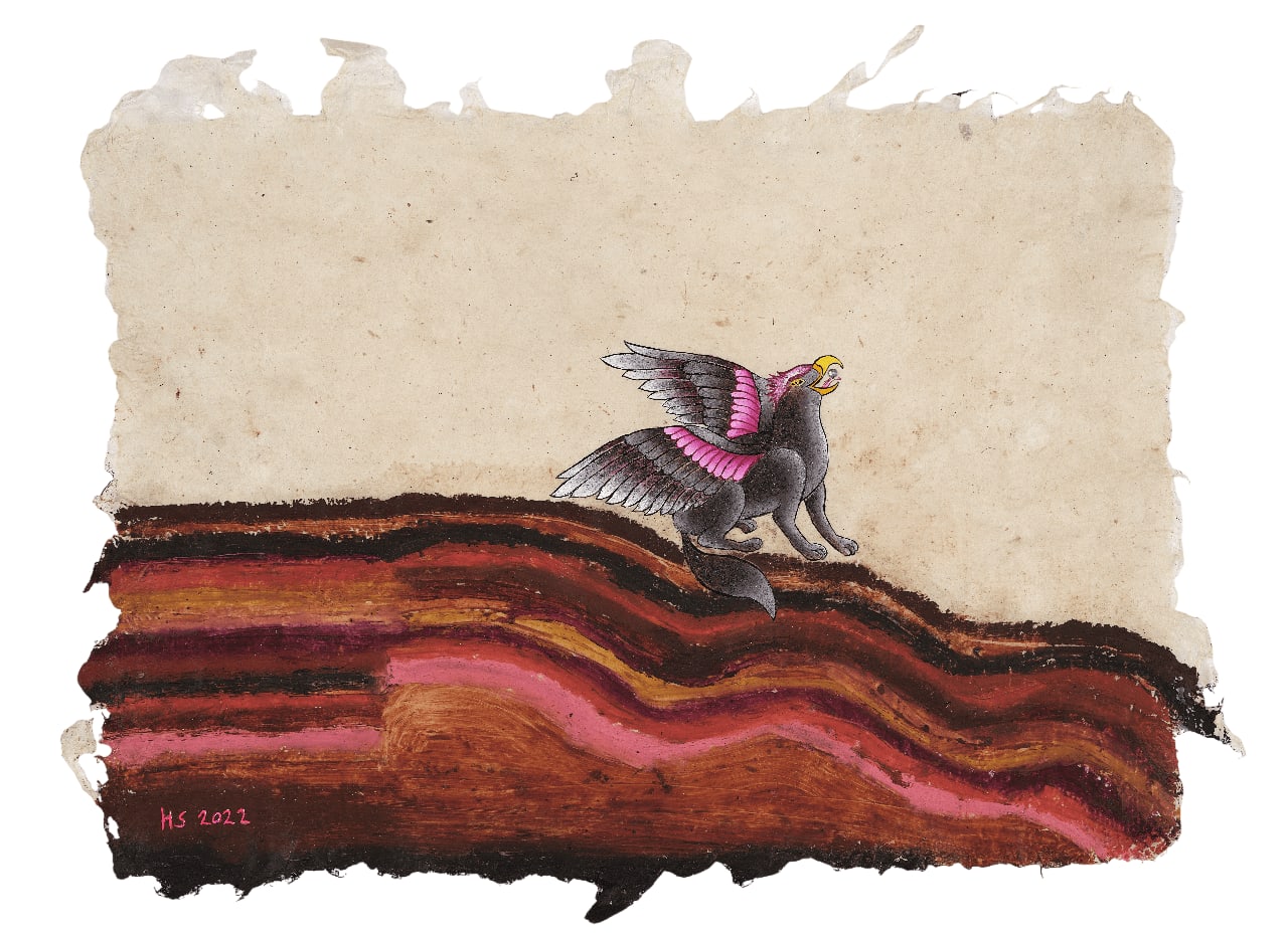 Hana Shahnavaz, Catching Magic Seeds, 2022
