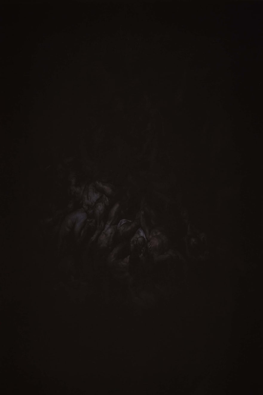 Luc Praet, From the series ALTERED / Black Memory, 2024