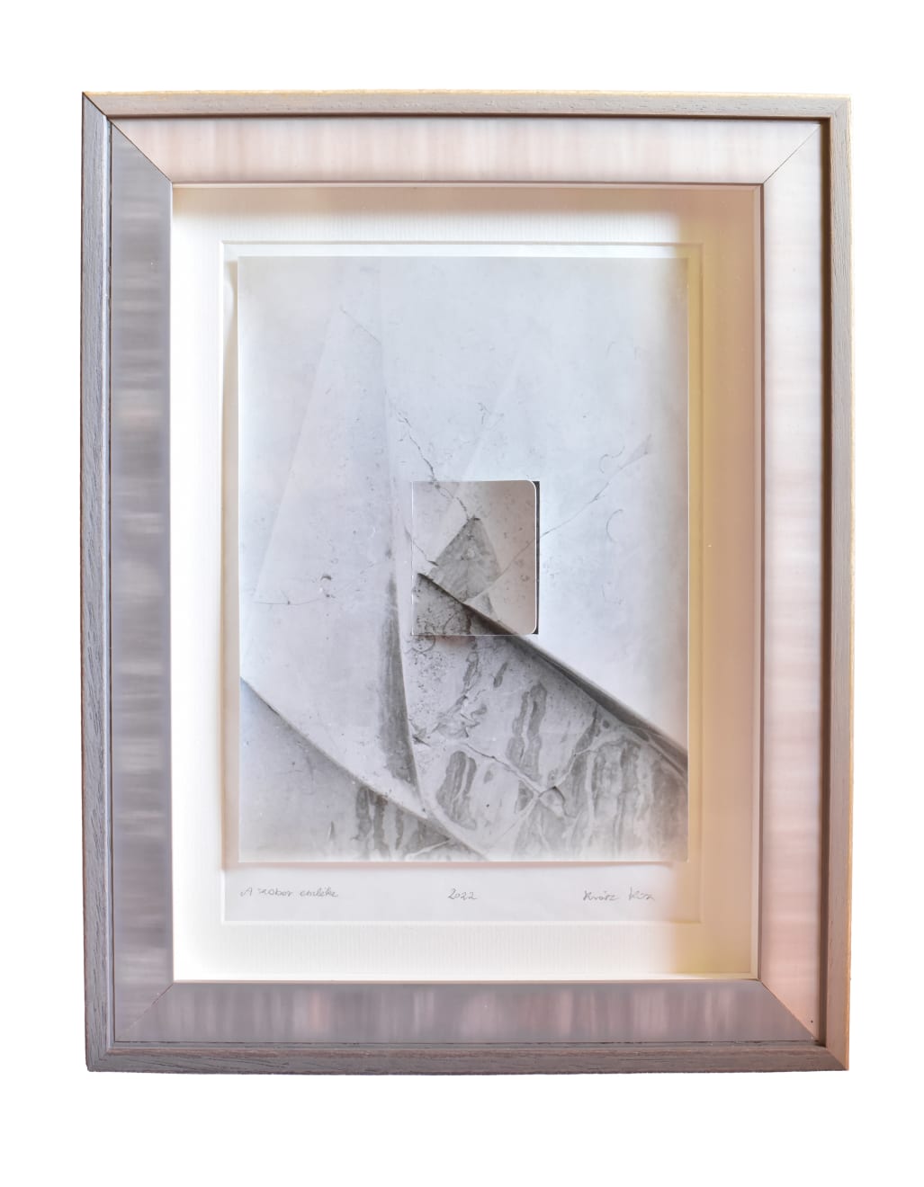 Kíra Krász, The sculpture's memory, from the series From Marble to Stone, 2024