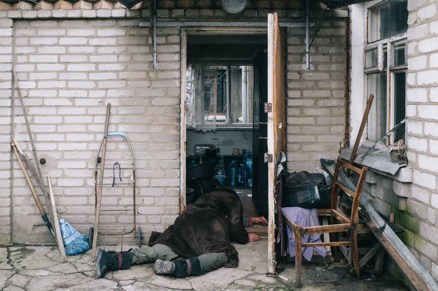 Maxim Dondyuk, From the series Battleground, 2022