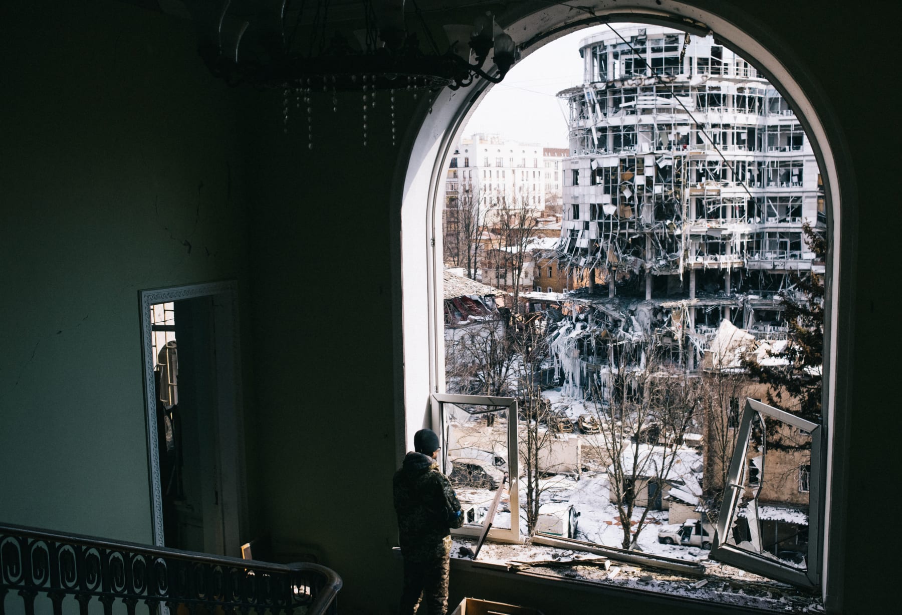 Maxim Dondyuk, From the series Battleground, 2022